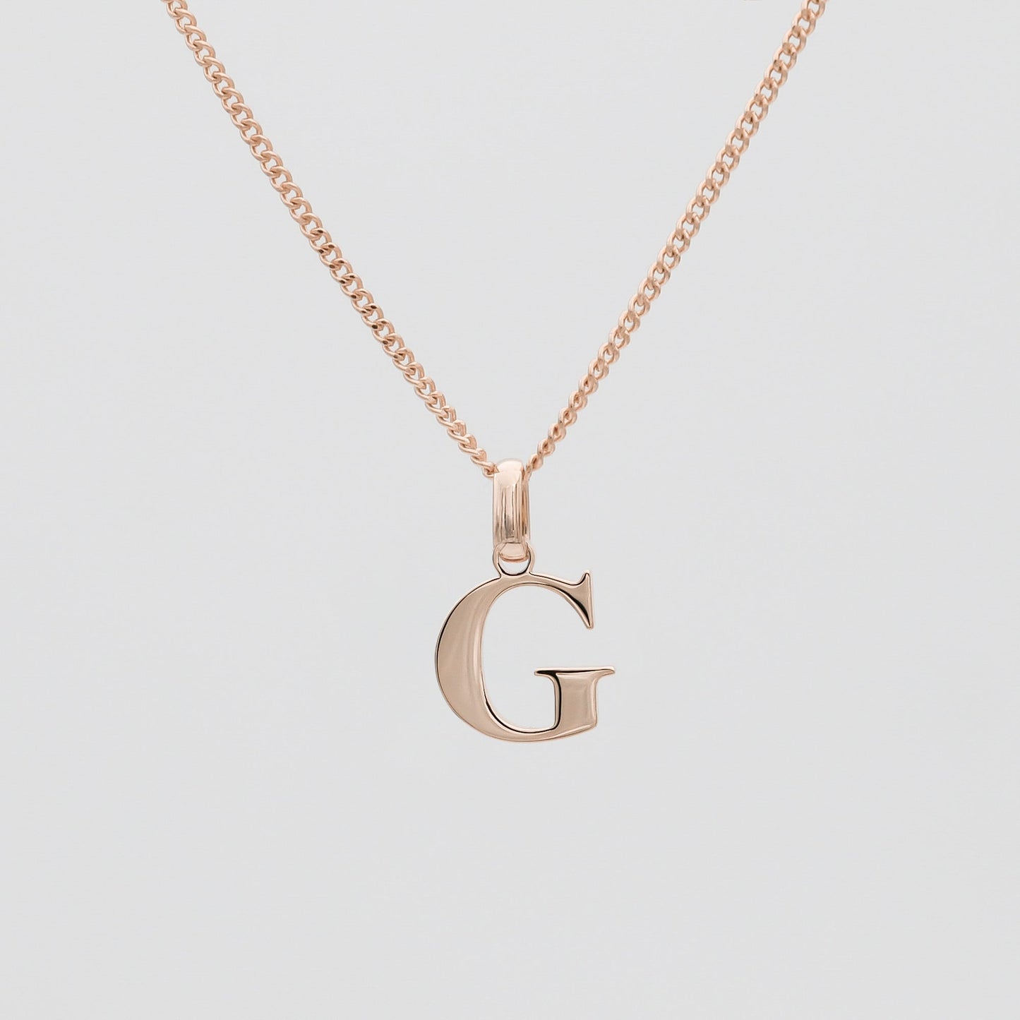 Initial Letter Necklace