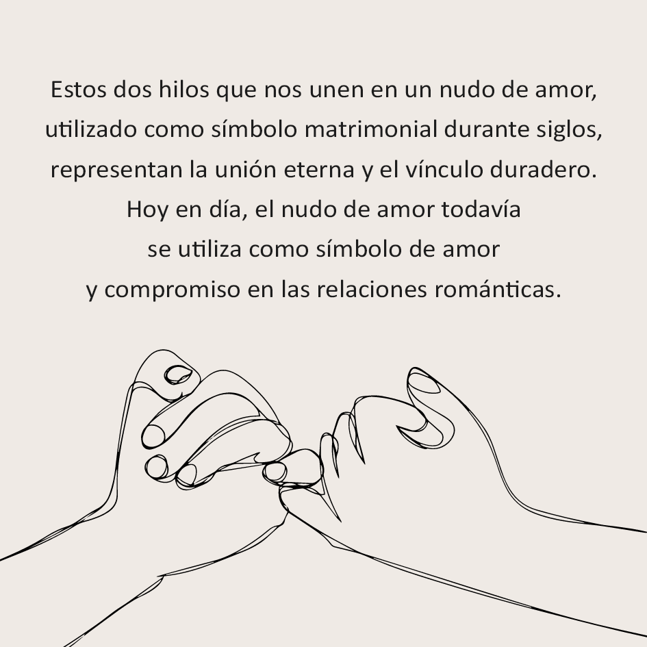 Nodo de Amor - Pareja de pulseras