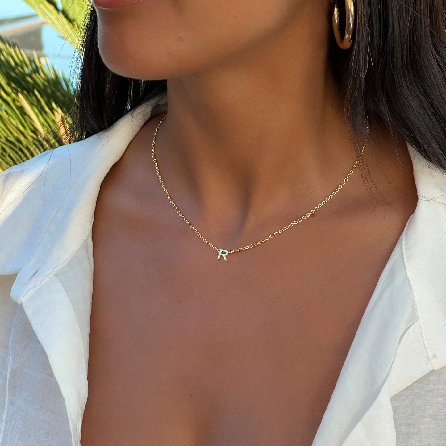 Initial Letter Necklace