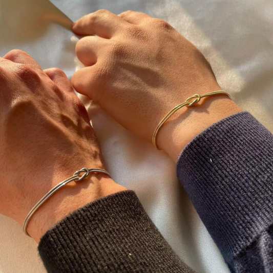 Nodo de Amor - Pareja de pulseras