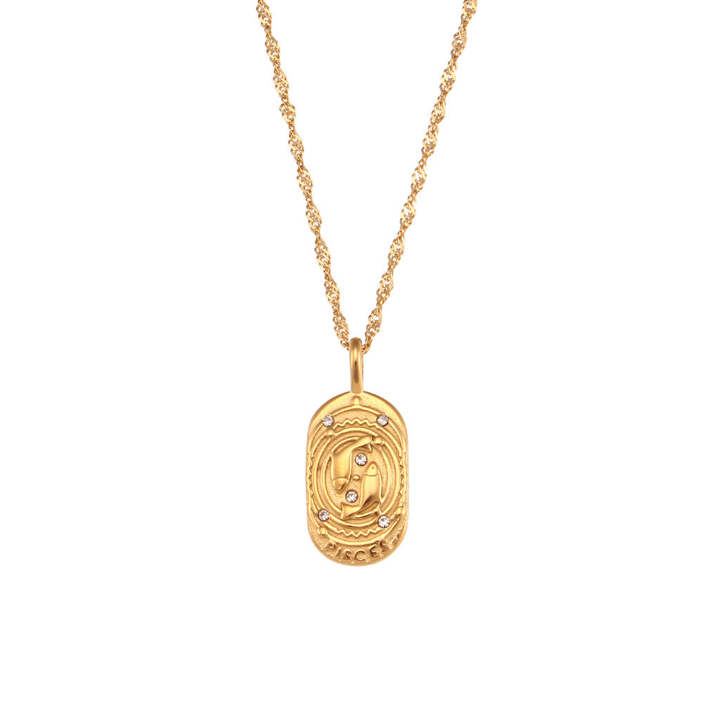 Collar Constelación Barroca - los 12 signos del zodiaco