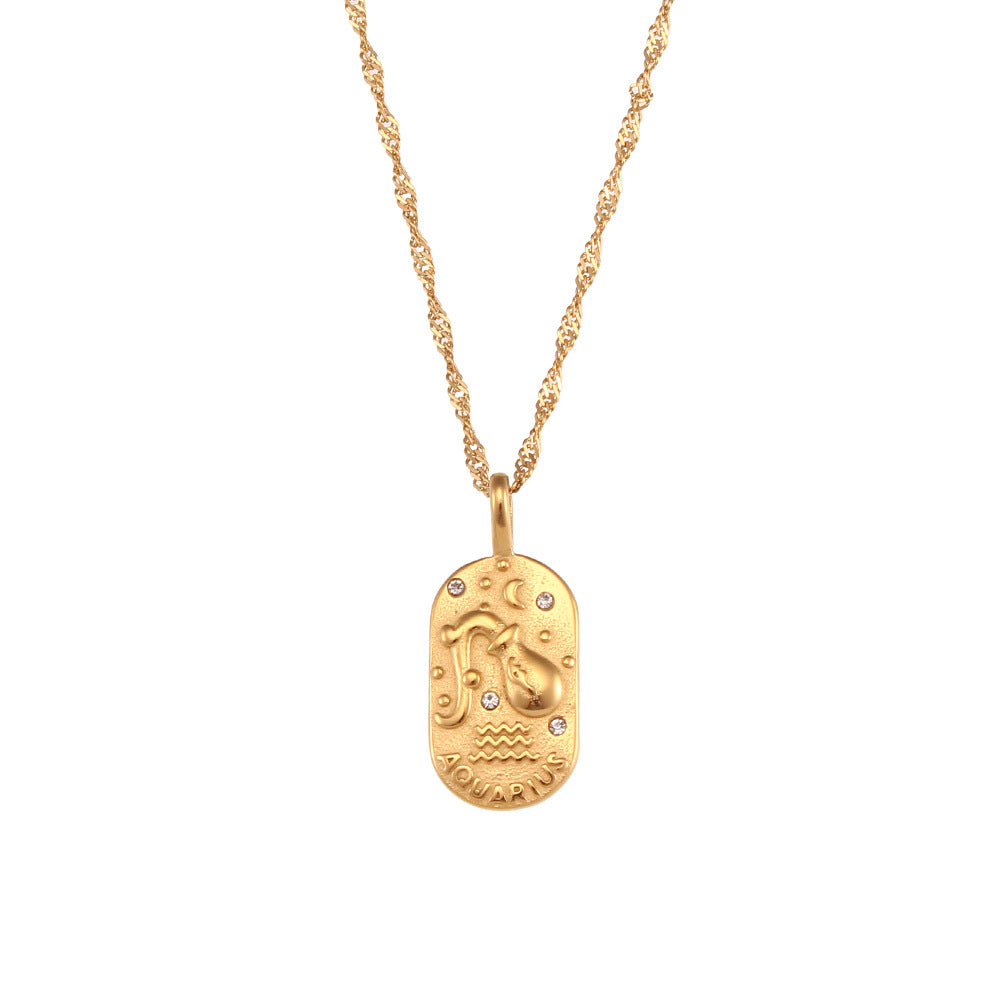 Collar Constelación Barroca - los 12 signos del zodiaco