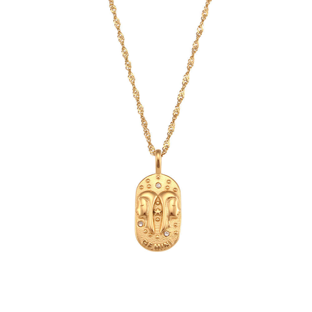 Collar Constelación Barroca - los 12 signos del zodiaco