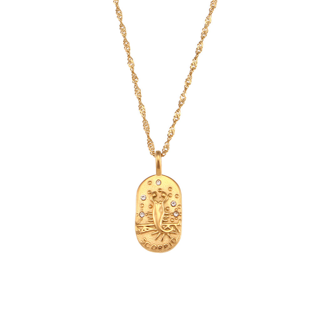 Collar Constelación Barroca - los 12 signos del zodiaco