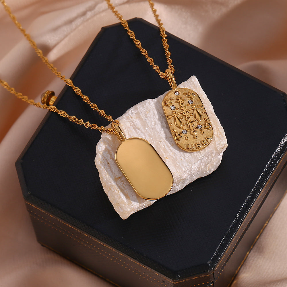 Collar Constelación Barroca - los 12 signos del zodiaco