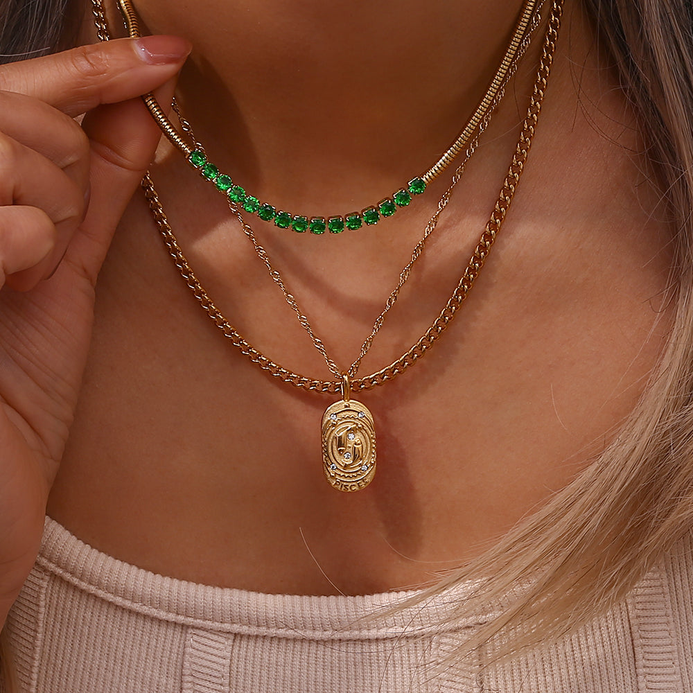 Collar Constelación Barroca - los 12 signos del zodiaco
