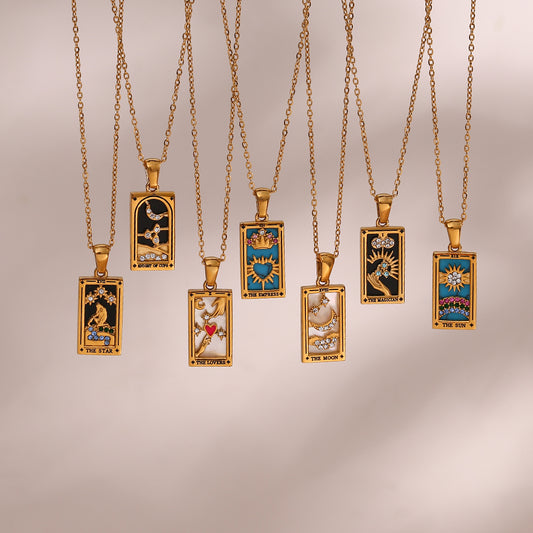 Collar Carta Tarot - Colección Completa
