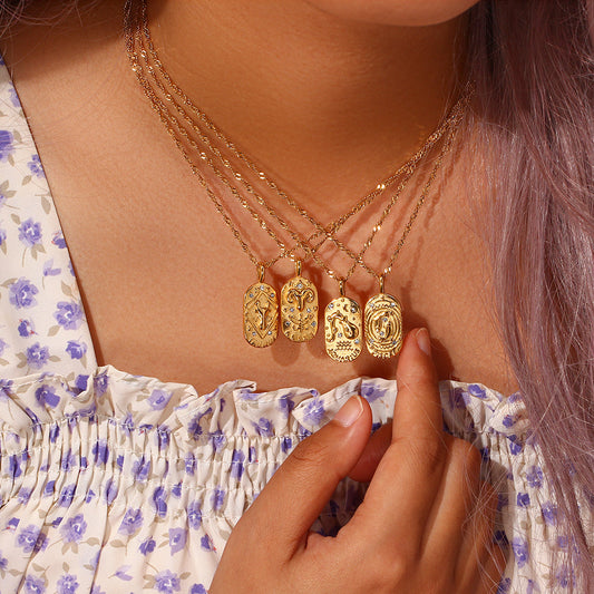 Libra - Collar Constelación Barroca