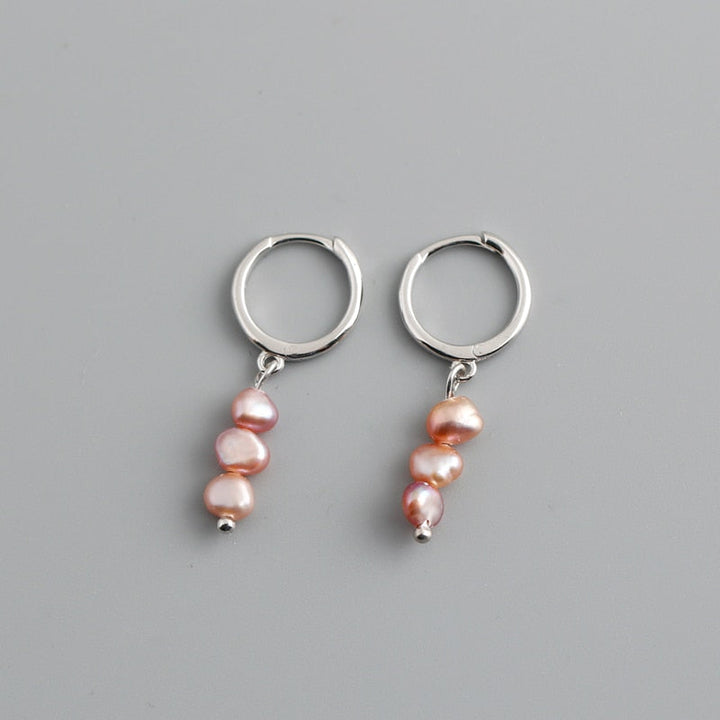 Natural Freshwater Pearl - Earring