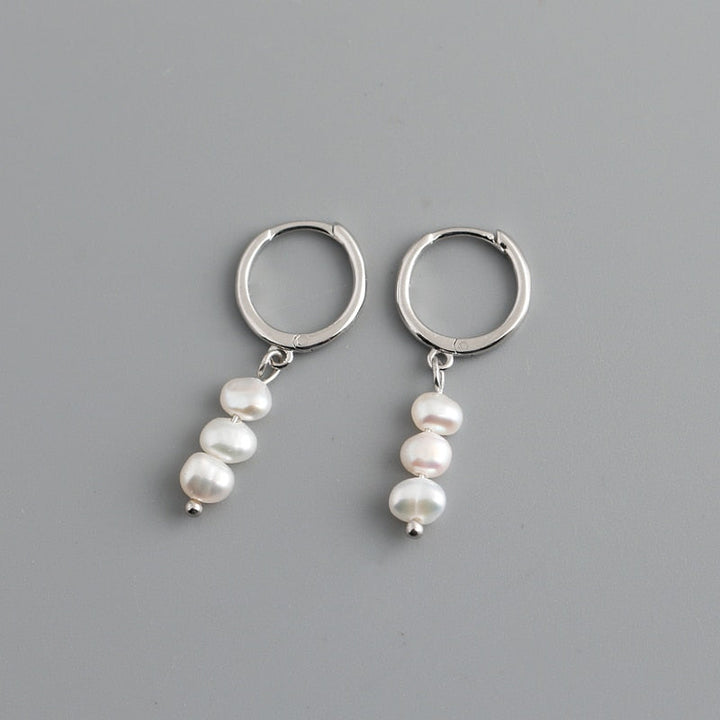 Natural Freshwater Pearl - Earring