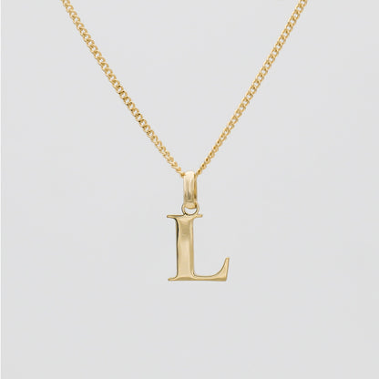 Initial Letter Necklace