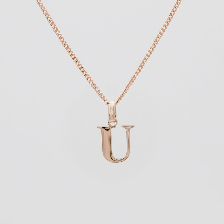 Initial Letter Necklace