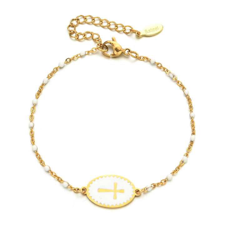 Dainty Cross Bracelet