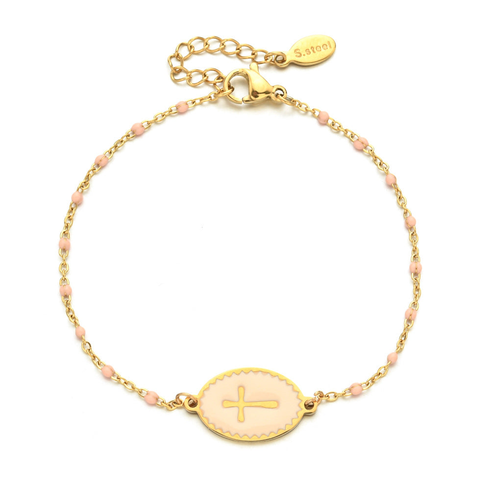 Dainty Cross Bracelet