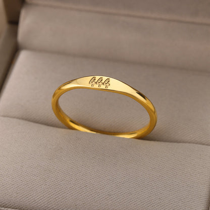 Angel Number Ring