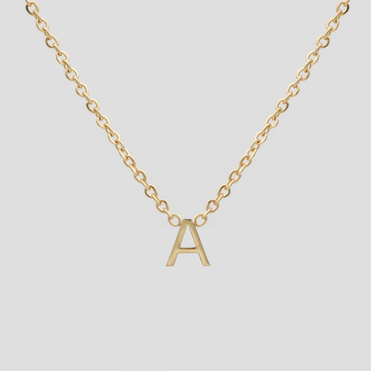 Initial Letter Necklace
