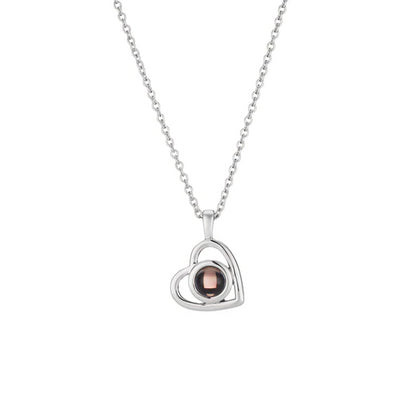 Collier Photo Personnalisé Cœur